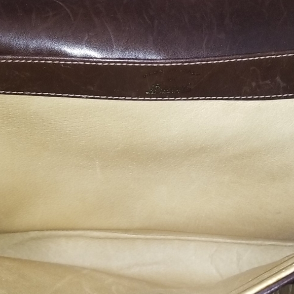 Vintage Gucci Chocolate Brown Leather Clutch - Picture 12 of 15